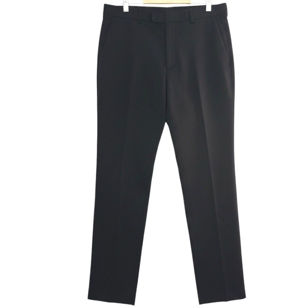 J.Crew Ludlow Dress Pants Mens S 30x32 Black Loro Piana Superfine Wool Trousers